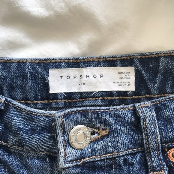 Topshop Mom Jeans - Picture 5 of 5